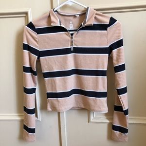 Pacsun Long sleeve crop top